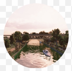 Footbridge Projects Photos Videos Logos Illustrations - Abandoned Canal png