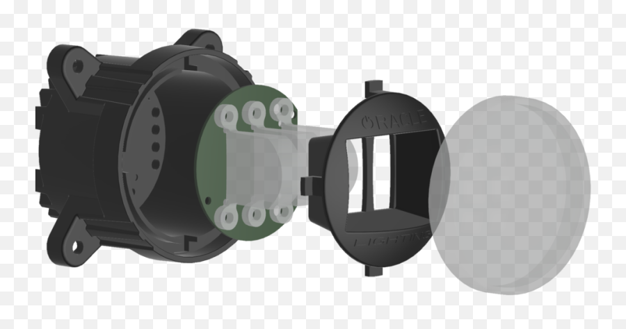 Oracle 60mm Low Beam Led Emitter Module - Machine Png,Low Beam Icon