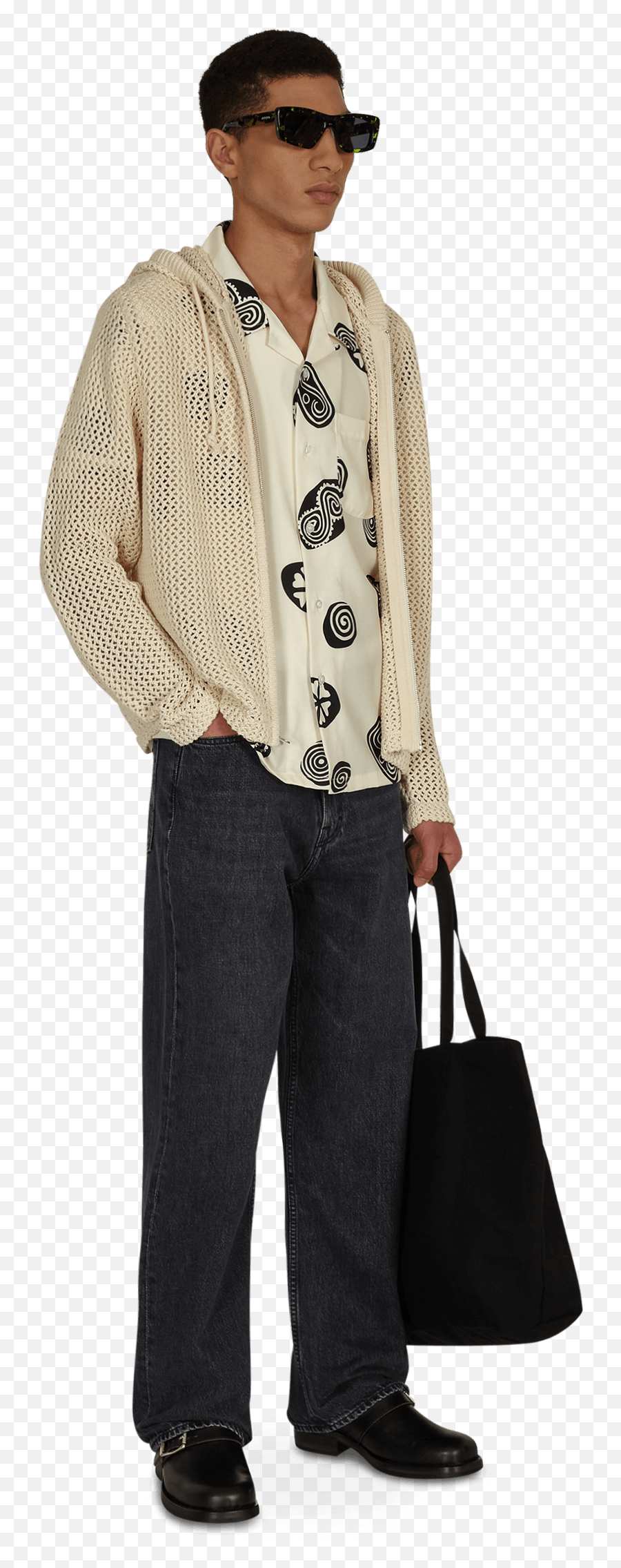 Our Legacy Third Cut Denim Pants - Tote Bag Png,Cav Empt Icon Pullover