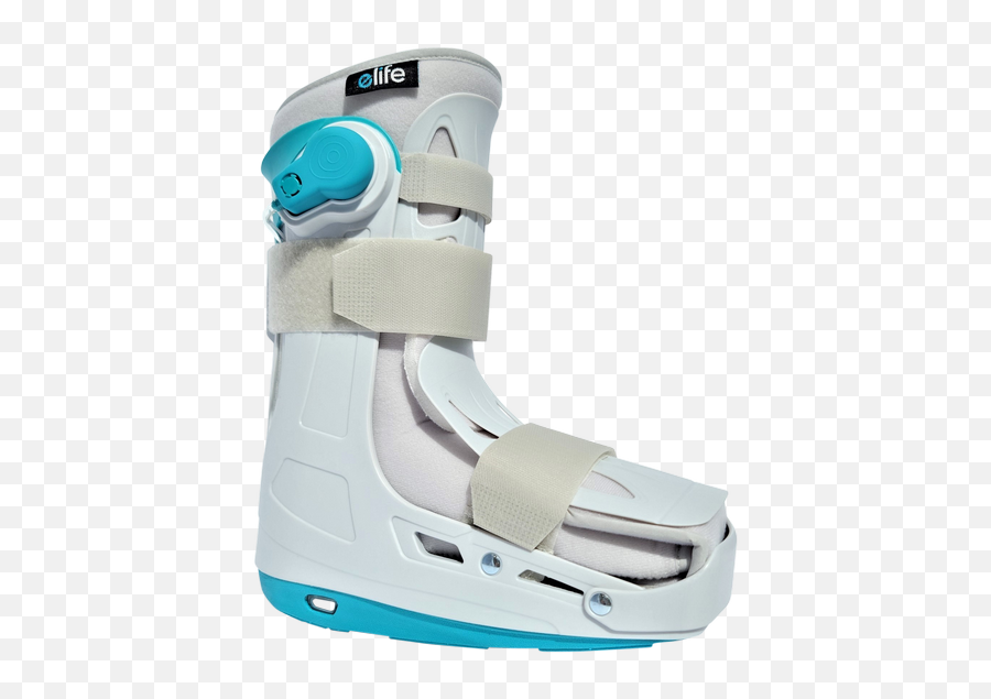 Elife D1 Walker Short Cam Medical Boot - White Broken Foot Boot Png,Icon Stryker Elbow Guards