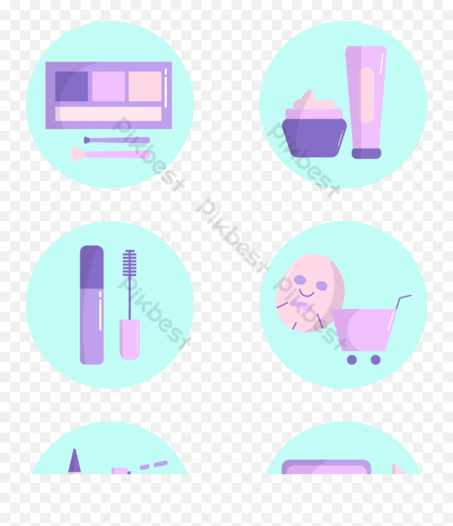 Cartoon Pink Life Free Button Vector - Girly Png,Toiletries Icon
