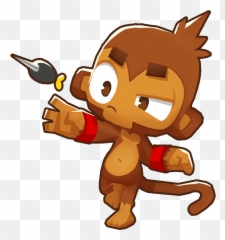 If You Wanted To Redraw The 0 - 02 Dart Monkey Icon What You 001 Dart Monkey Png,Monkey Icon