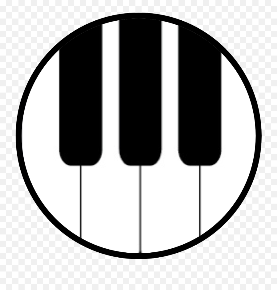 Piano Key Music Logo Vector Symbol - MasterBundles