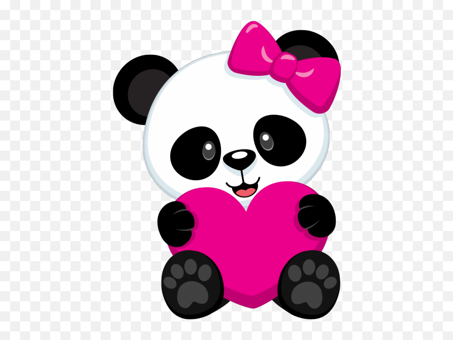 Cute Panda Transparent Image - Panda Dibujos De Osos Png,Cute Panda Png -  free transparent png images 