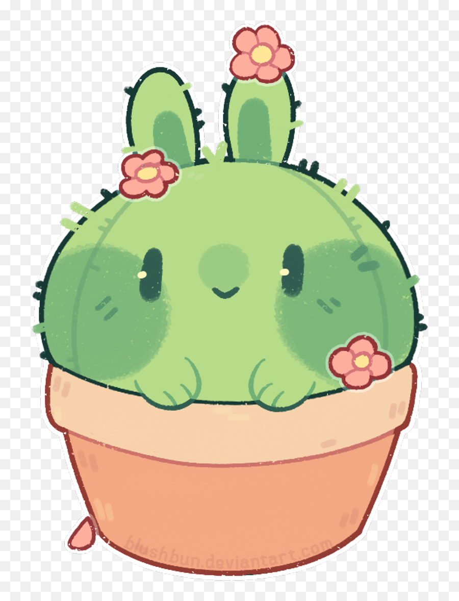 Report Abuse - Chibi Cactus Clipart Full Size Clipart Chibi Cactus Png,Watercolor Cactus Png