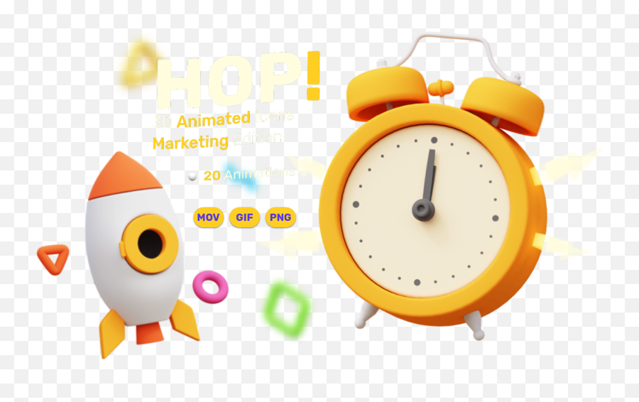 Hop Animated Pack Marketing Edition - Solid Png,Icon For Advertising