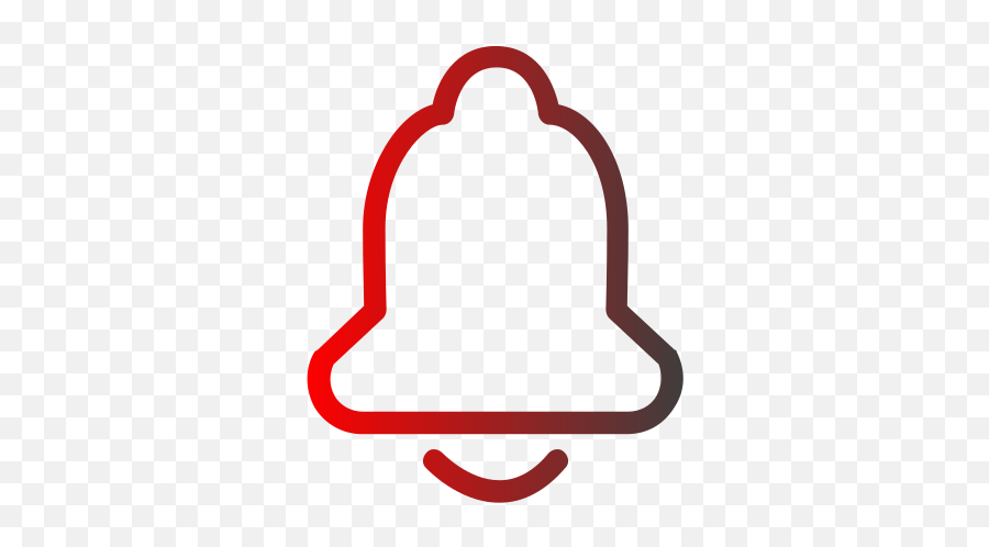 Notification Icon - Bell Png,Red Notification Icon