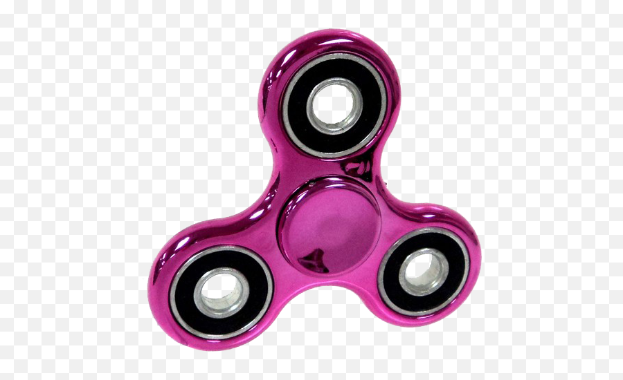 Fidget Spinner - Metallic Pink Metallic Pink Fidget Spinner Png,Fidget Spinner Png