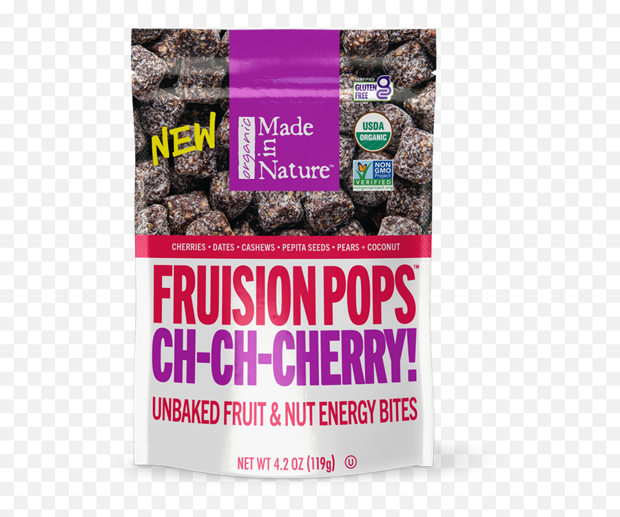Buy Fruision Pops Ch - Chcherry Energy Bites Made In Nature Language Png,Icon Pop Answers