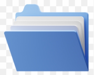 File Folder Icon - Download in Colored Outline Style Horizontal png