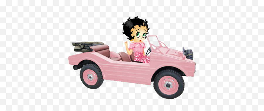 Boop Pink Car - Betty Boop Png,Pink Car Png