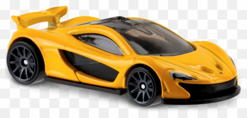 Hot Wheels Mclaren P1 Yellow Png Image - Exotics
