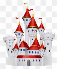 Disney Princess Castle Logo - Vector png