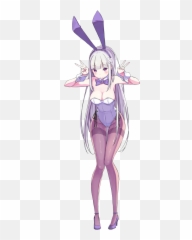 Download Hd Anime Bunny Girl Angel Hot - Anime Bunny Girl Png,Hot Anime Girl Png
