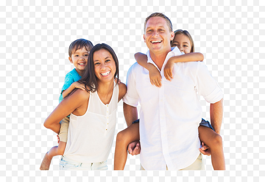 Call Now - Mixed Race Family At Beach Full Size Png Family Beach Png,Family Transparent Background