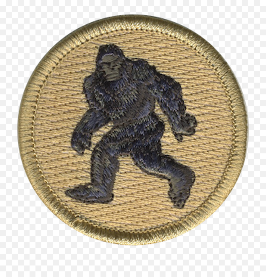 Walking Sasquatch Patrol Patch - Emblem Png,Sasquatch Png