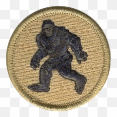 Walking Sasquatch Patrol Patch - Emblem Png,Sasquatch Png