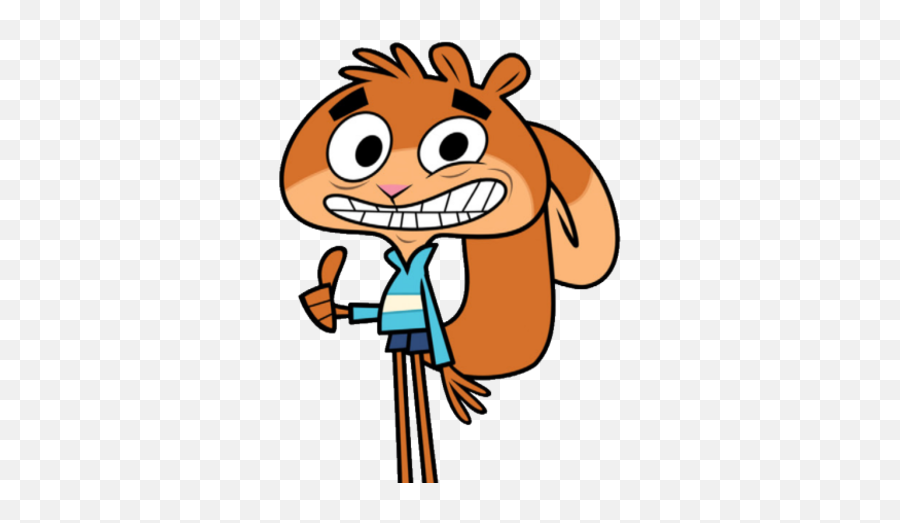 Scaredy Squirrel Character Wiki Fandom - Scaredy Squirrel Tv Series Png,Squirrel Transparent Background