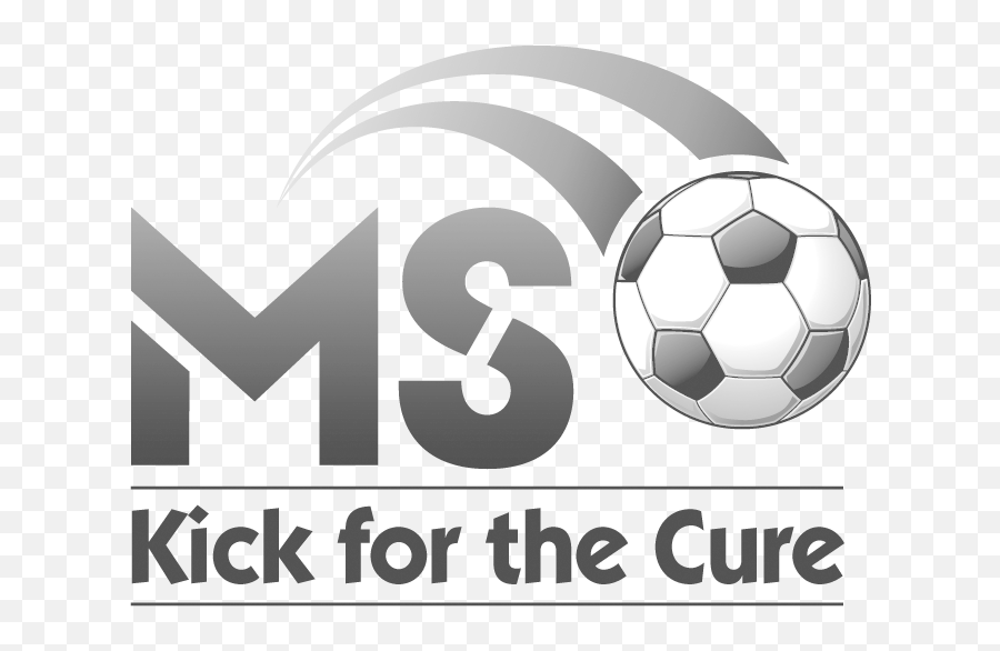 Ms Kick For The Cure - Soccer Ball Png,Ms Logo
