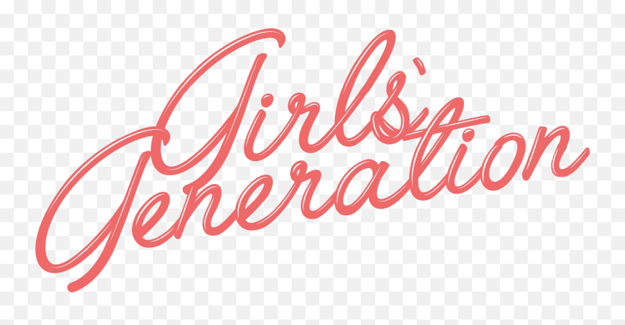 Korean Girl Group Member Bios - Girlu0027s Generation Girls Generation Logo Transparent Png,2ne1 Logo