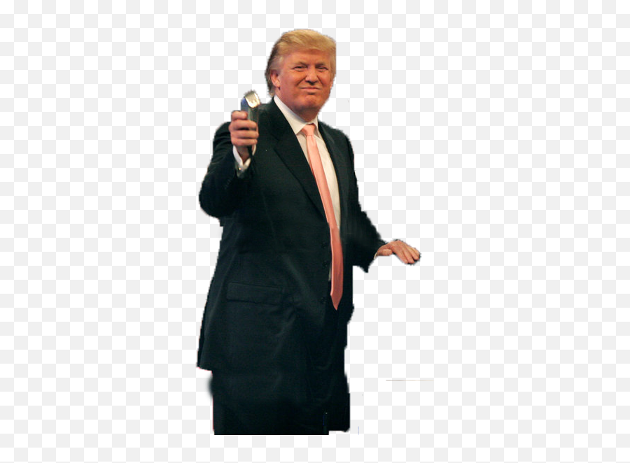 Trump Cutting Hair - Public Speaking Png,Trump Hair Png