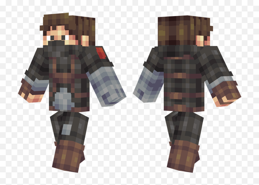 Winter Soldier Minecraft Skins - Minecraft Skins Free Png,Winter Soldier Png