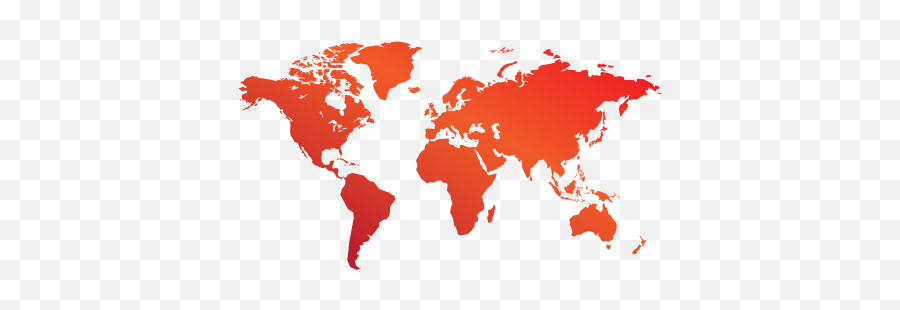 World Map Brown Png - World Map Png Red,World Map Png