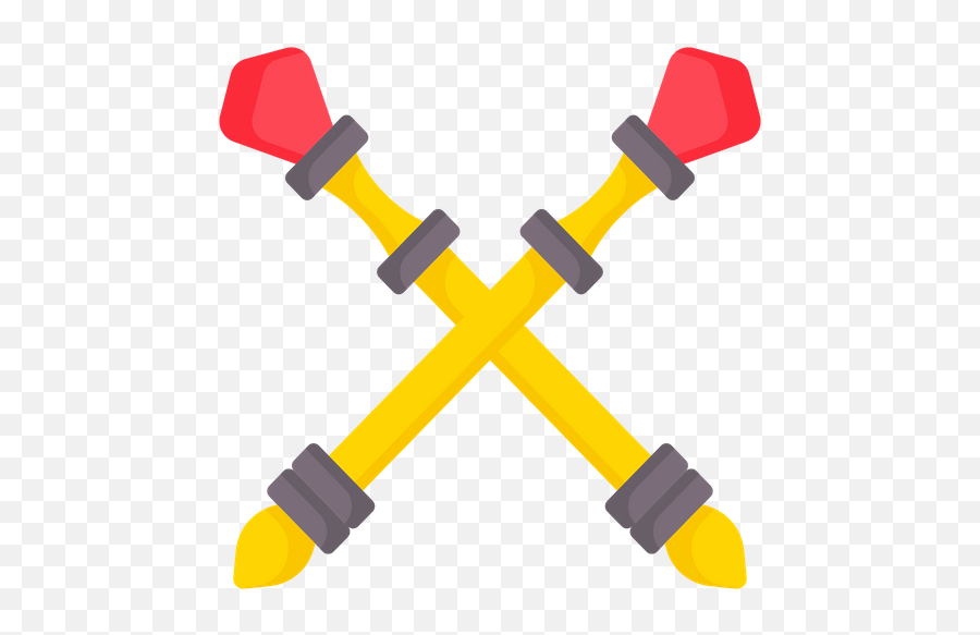 Scepter Icon Of Flat Style - Clip Art Png,Scepter Png