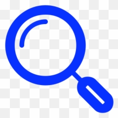 Explore Lense Magnifier Search - Logo Png Blue