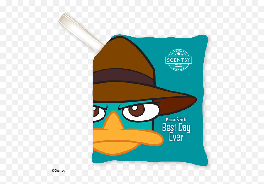 Ferb Best Day Ever Scentsy Scent Pak - Phineas And Ferb Scentsy Png,Phineas And Ferb Logo