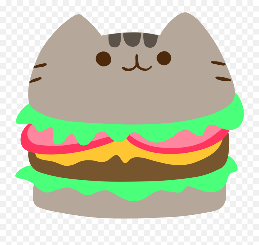 Rosaflame - Pusheen The Cat Hamburger Png,Pusheen Transparent