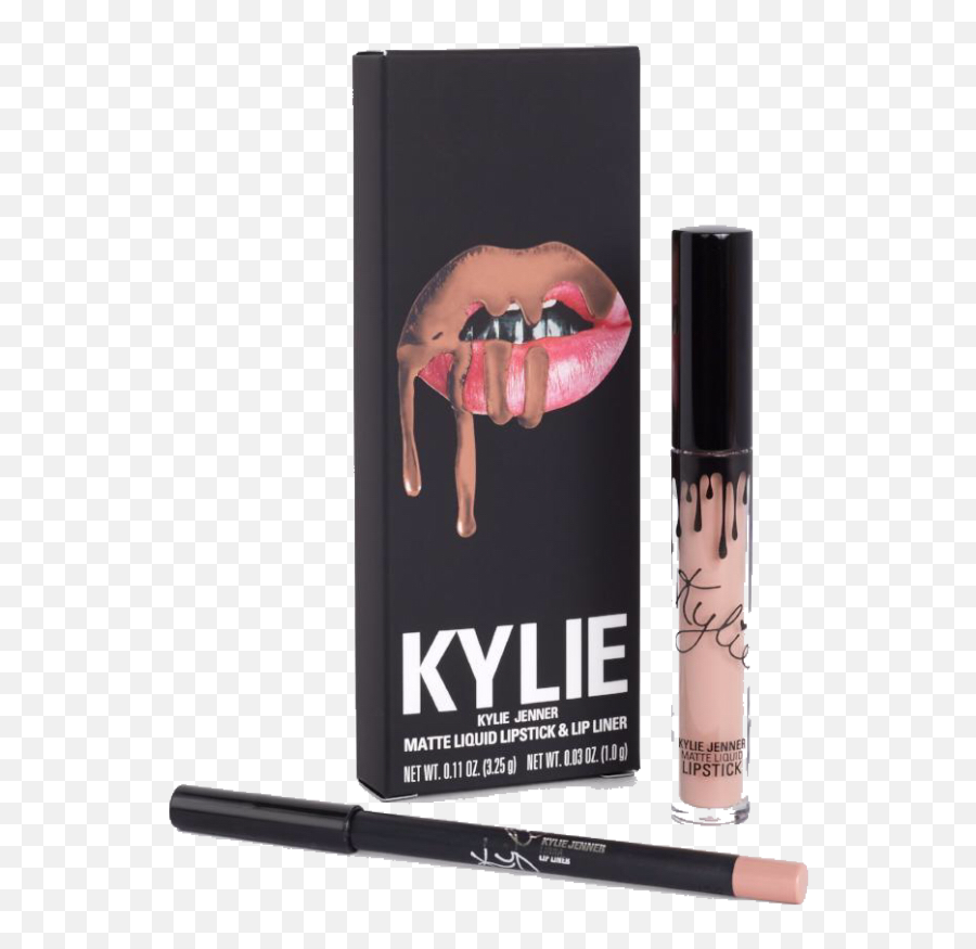 Download A Kylie Jenner Makeup Look Is Tough To Achieve - Kylie Cosmetics Autumn Lip Kit Png,Kylie Cosmetics Logo