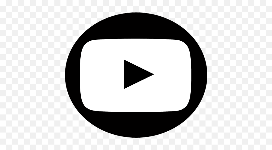 Download Hd Logo Youtube Negro Png - Icon Transparent Png Youtube Logo Negro Hd,Youtube Bell Icon Png