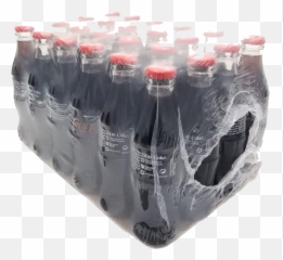 Coca Cola Bottles 24 X 25cl - Rubber Stamp png