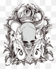 Square Vignette Transparent U0026 Png Clipart Free Download - YWD Devil And Angel Drawing