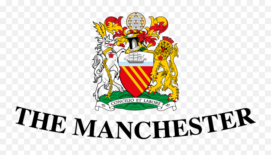 Manchester United Logo Concilio Et Labore - Clip Art Library Manchester United Old Logo Png,Manchester Utd Logo