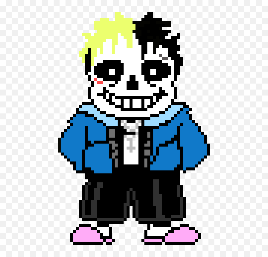 Download Xxxtentacionsans - Undertale Sans Pixel Full Sans Pixel Art Png,Xxxtentacion Hair Png