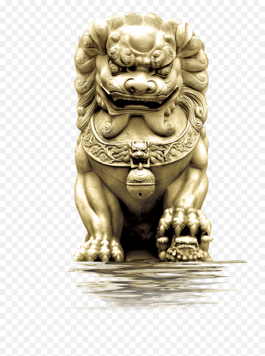 Download Hd Vector Library China Lion Chinese Head - Chinese Guardian Lion Png,Chinese Png