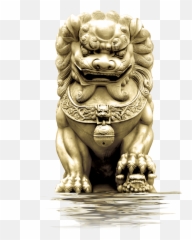 Download Hd Vector Library China Lion Chinese Head - Chinese Guardian Lion Png,Chinese Png