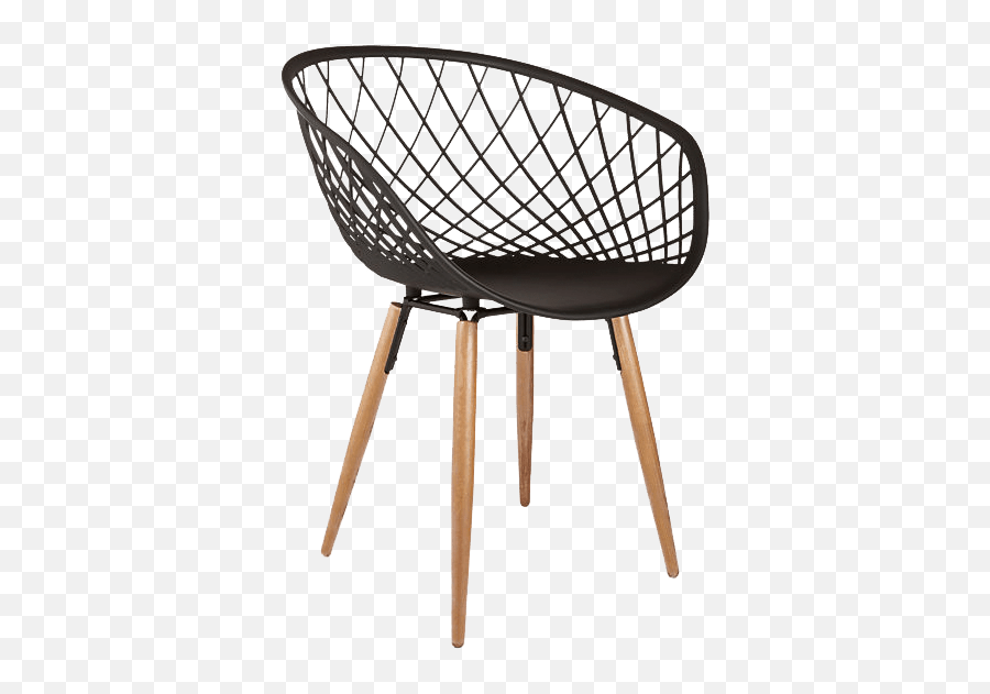Black Crosshatch Dining Chair - Sidera Like Chair Png,Crosshatch Png