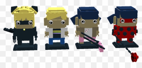 Lego Ideas - Miraculous Ladybug Brickheadz Fictional Character Png,Miraculous Ladybug Png