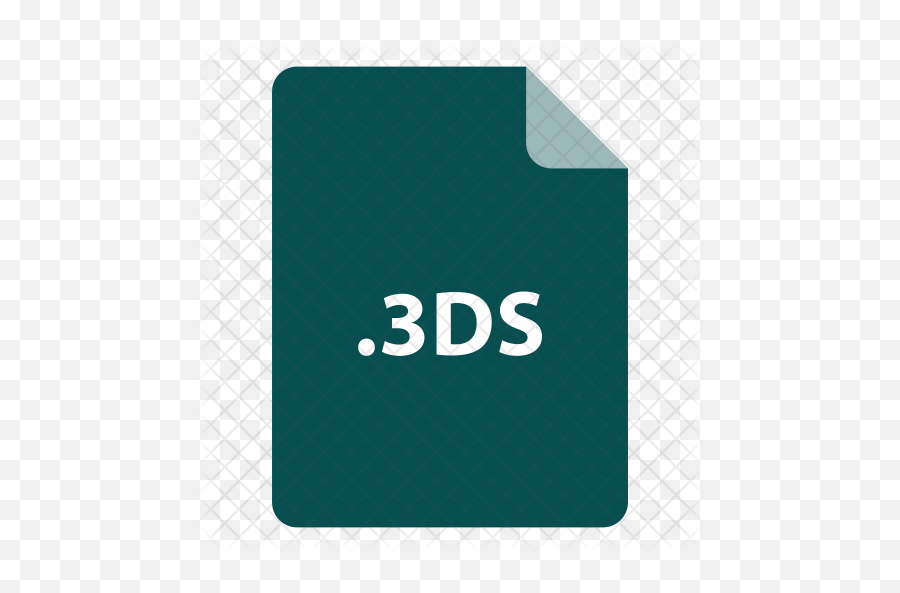 Available In Svg Png Eps Ai Icon Fonts - 3ds File Icon,3ds Png
