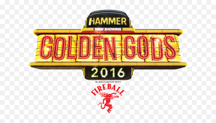 Metal Hammer Golden Gods 2016 Lineup - Fireball Whiskey Png,Gojira Logo