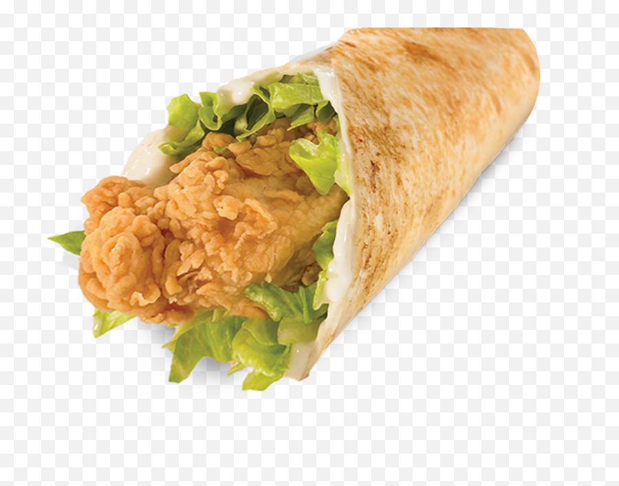 Crispy All - Fried Chicken Wrap Png,Chicken Tenders Png