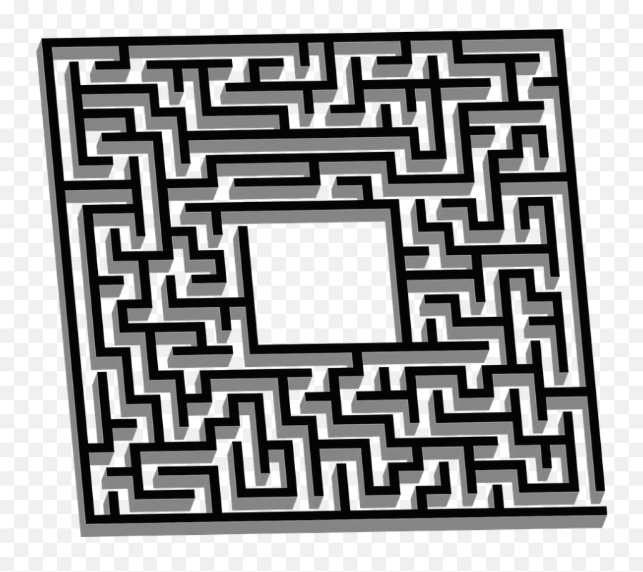 Labyrinth Maze Lost - Imagenes De Laberinto Png,Maze Png
