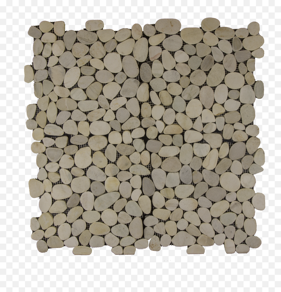 Flat Matte Pebble Mosaics - Natural Stone Resources Dot Png,Pebble Png