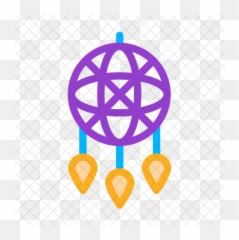 Dreamcatcher Icon - Vector Graphics png