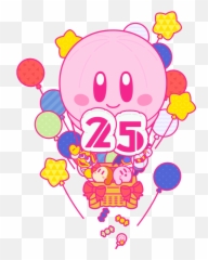 Kirby 25th Anniversary Art Game - Kirby Official Art Png,Hal Laboratory Logo