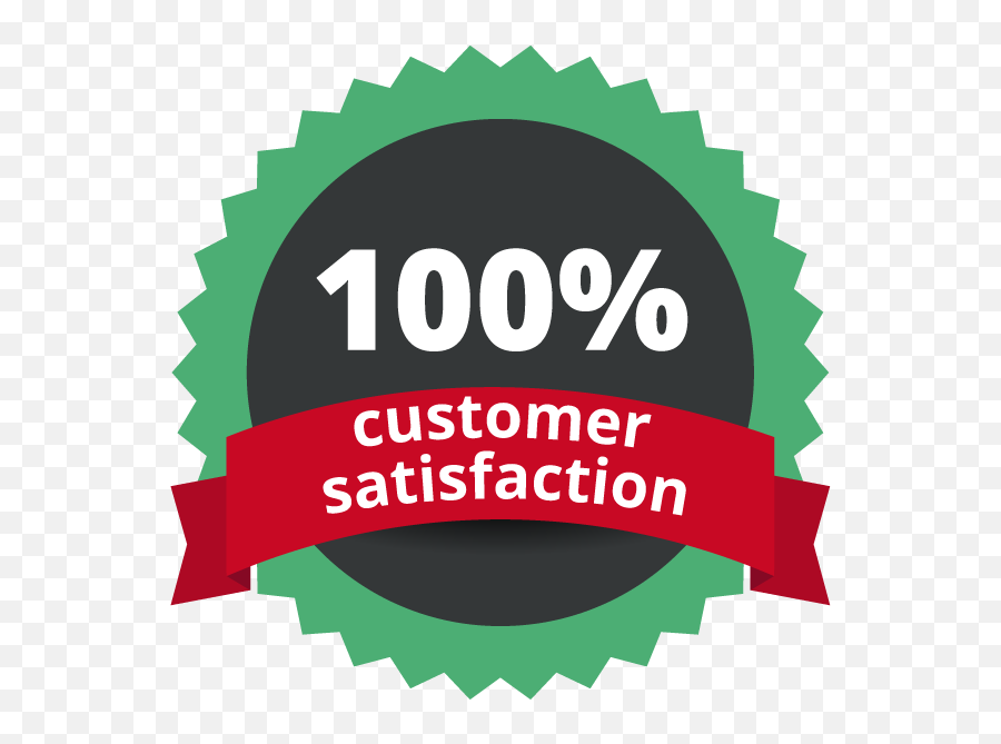 100 Customer Satisfaction Guarantee - Clipart 100 Satisfaction Guarantee Png,Customer Satisfaction Png