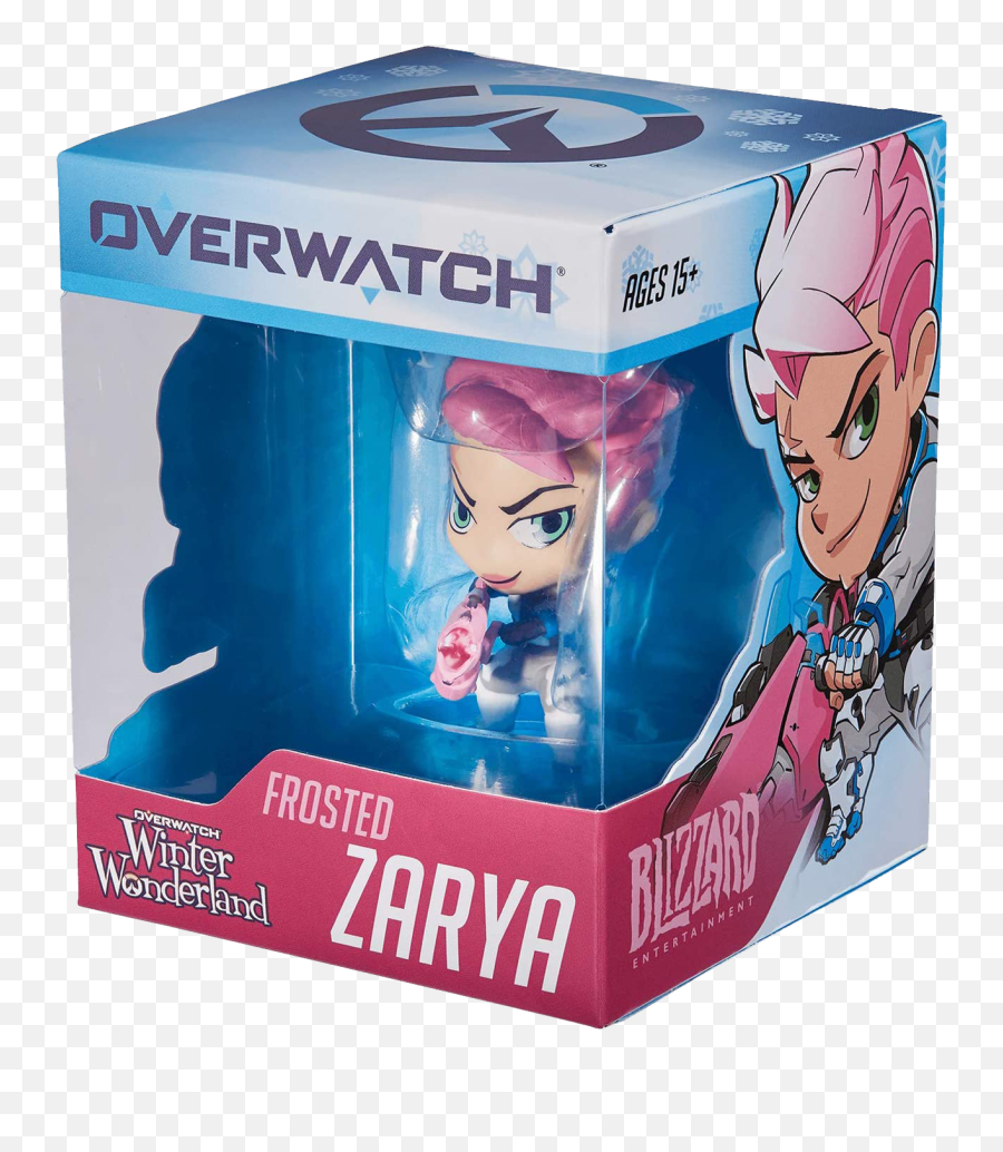 Overwtach Figure Frost Zarya Cute But Deadly - Overwatch Orisa Cute But Deadly Png,Zarya Transparent